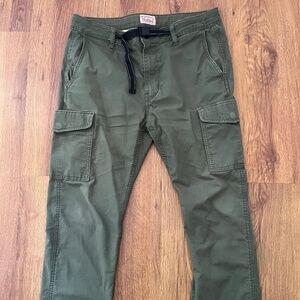 Levi's Men's 32x30 Olive Green Cotton Ripstop Cargo Pants Taper Fit